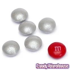 Koppers Milk Chocolate Gems - Silver: 5LB Bag -CANDY WAREHOUSE Sales koppers milk chocolate gems silver 5lb bag candy warehouse 5