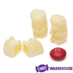 Koppers White Chocolate Covered Gummi Bears: 1LB Jar -CANDY WAREHOUSE Sales koppers white chocolate covered gummi bears 1lb jar candy warehouse 4