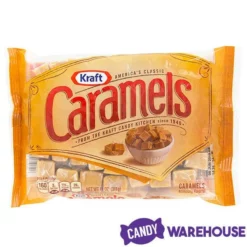 Kraft Caramel Squares Candy: 11-Ounce Bag -CANDY WAREHOUSE Sales kraft caramel squares candy 11 ounce bag candy warehouse 3