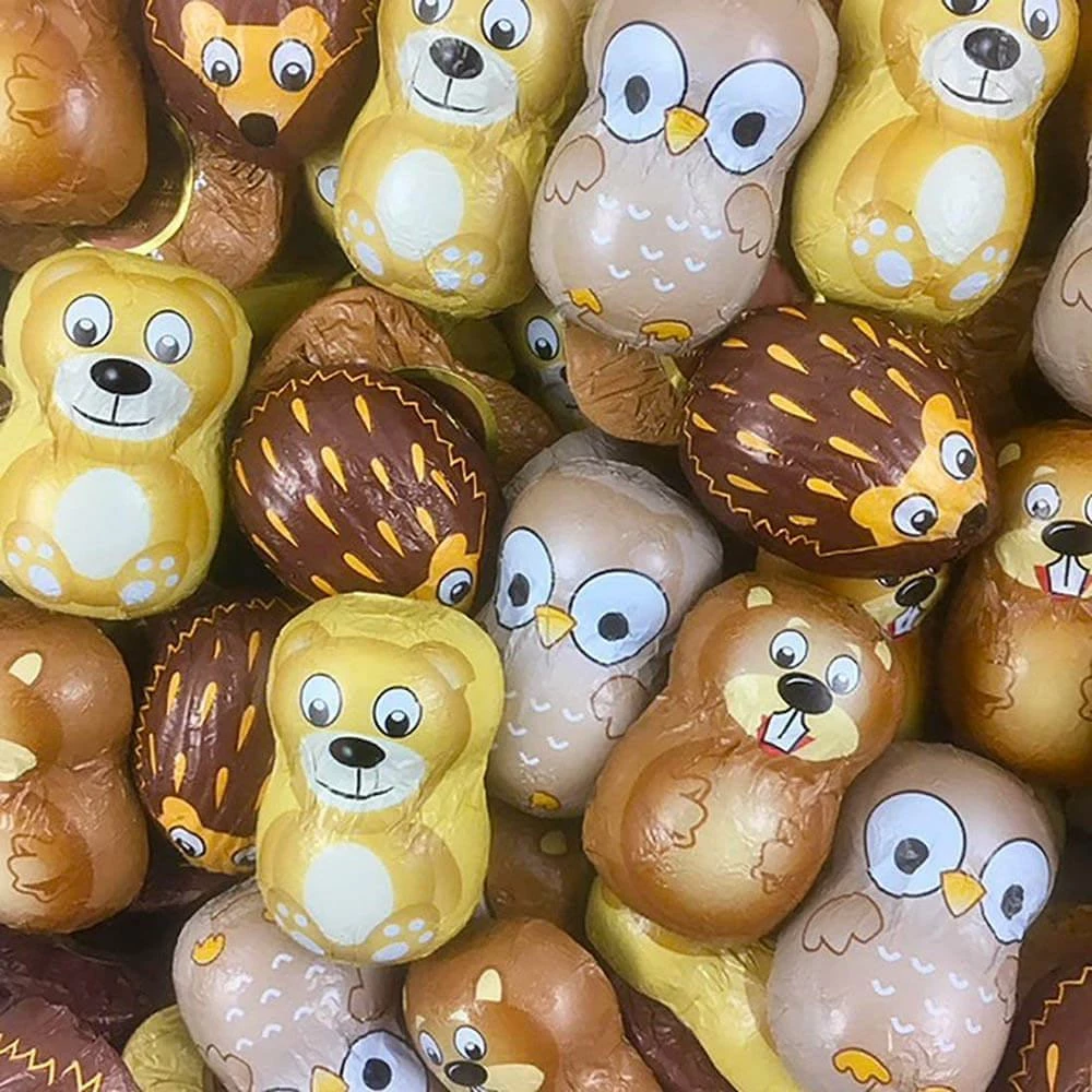 La Suissa Forest Friends Foil Wrapped Chocolates: 6-Ounce Bag 1 La Suissa Forest Friends Foil Wrapped Chocolates: 6-Ounce Bag