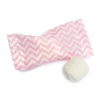 Light Pink Chevron Stripe Wrapped Butter Mint Creams: 300-Piece Case
