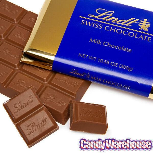 Lindt 10.5-Ounce Chocolate Gold Bars - Swiss Milk: 10-Piece Case 2 Lindt 10.5-Ounce Chocolate Gold Bars - Swiss Milk: 10-Piece Case - Image 2
