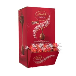 Lindt Chocolate Lindor Truffles - Milk Chocolate: 120-Piece Box -CANDY WAREHOUSE Sales lindt chocolate lindor truffles milk chocolate 120 piece box candy warehouse 3