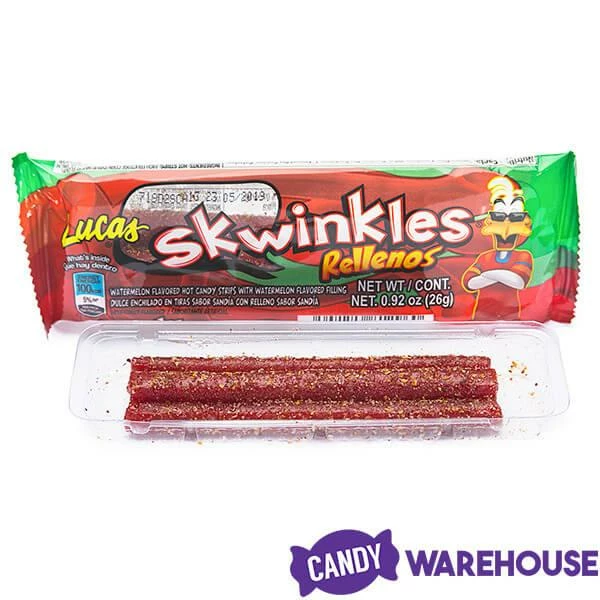Lucas Skwinkles Rellenos Chili Candy Packs: 12-Piece Box 5 Lucas Skwinkles Rellenos Chili Candy Packs: 12-Piece Box - Image 5