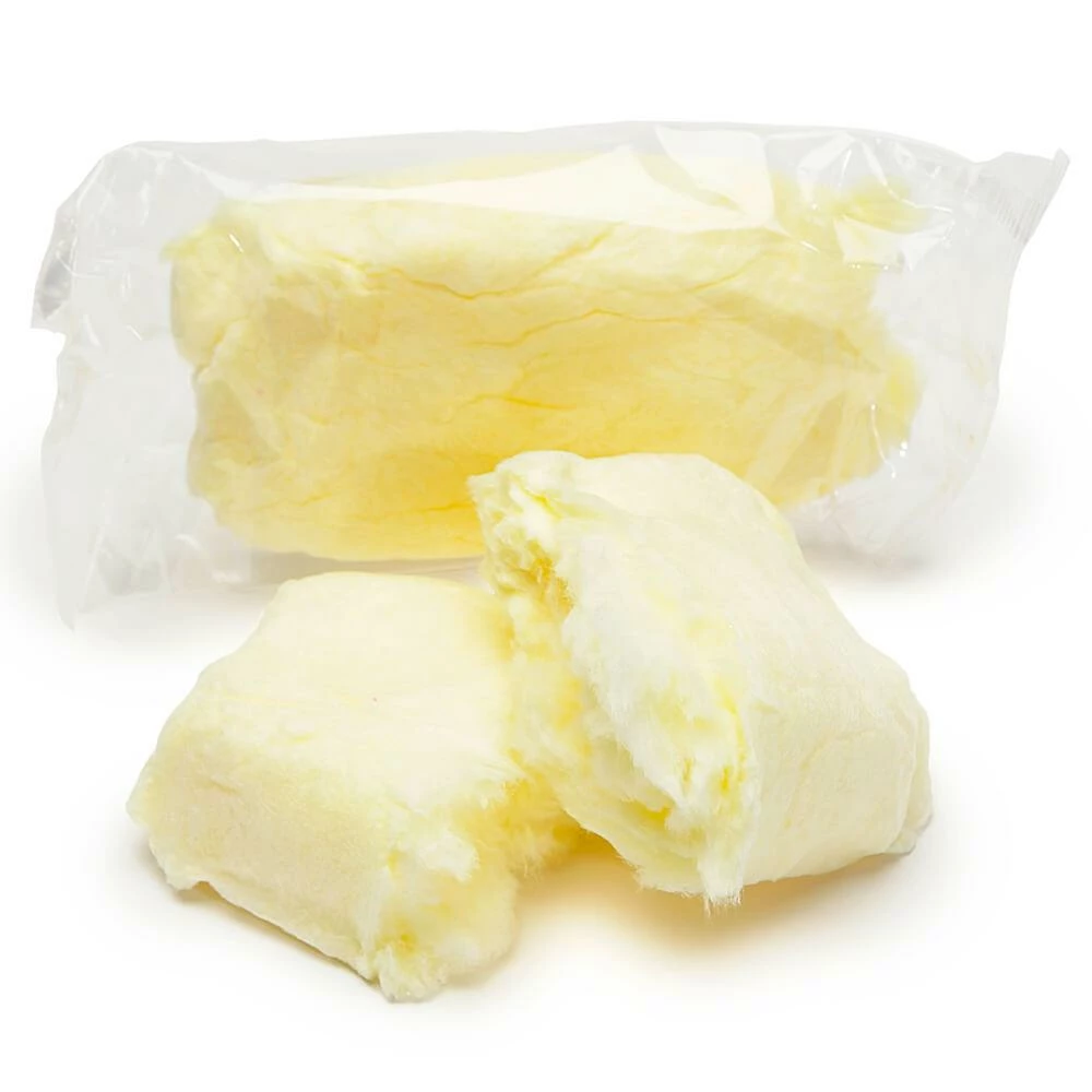 Lupy Lups Yellow Cotton Candy 0.5-Ounce Packs - Banana: 10-Piece Bag 1 Lupy Lups Yellow Cotton Candy 0.5-Ounce Packs - Banana: 10-Piece Bag
