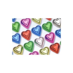 Madelaine Assorted Colors Foiled Milk Chocolate Hearts: 5LB Bag -CANDY WAREHOUSE Sales madelaine assorted colors foiled milk chocolate hearts 5lb bag candy warehouse 4