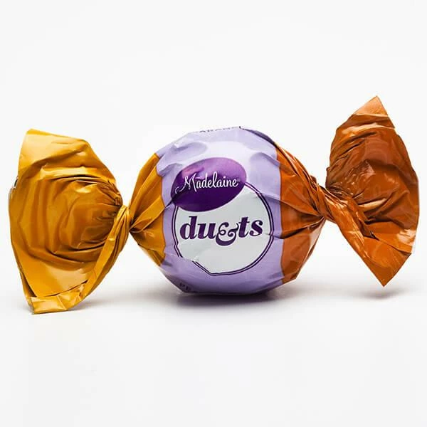 Madelaine Duets Peanut Butter & Caramel Filled Chocolate Truffles: 48-Piece Box 2 Madelaine Duets Peanut Butter & Caramel Filled Chocolate Truffles: 48-Piece Box - Image 2