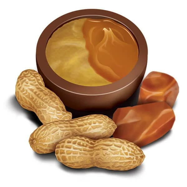 Madelaine Duets Peanut Butter & Caramel Filled Chocolate Truffles: 48-Piece Box 3 Madelaine Duets Peanut Butter & Caramel Filled Chocolate Truffles: 48-Piece Box - Image 3