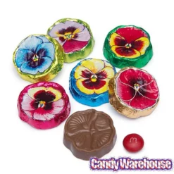 Madelaine Foiled Milk Chocolate Flower Wafers - Pansies: 5LB Bag 6 Madelaine Foiled Milk Chocolate Flower Wafers - Pansies: 5LB Bag -CANDY WAREHOUSE Sales madelaine foiled milk chocolate flower wafers pansies 5lb bag candy warehouse 3 e439daf2 6ce7 44d3 b507 a42c2f290112