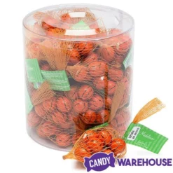Madelaine Foiled Milk Chocolate Sports Balls 2-Ounce Mesh Bags - Basketball: 24-Piece Tub -CANDY WAREHOUSE Sales madelaine foiled milk chocolate sports balls 2 ounce mesh bags basketball 24 piece tub candy warehouse 4
