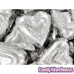 Madelaine Silver Foiled Milk Chocolate Hearts: 5LB Bag 5 Madelaine Silver Foiled Milk Chocolate Hearts: 5LB Bag -CANDY WAREHOUSE Sales madelaine silver foiled milk chocolate hearts 5lb bag candy warehouse 3 6c7ee415 a8dd 492d 848f 3ba6c6ff861c