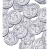 Madelaine Silver State Quarters Foiled Milk Chocolate Coins: 5LB Bag