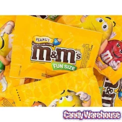 M&M's Candy Fun Size Packs - Peanut: 5LB Bag -CANDY WAREHOUSE Sales mandm s candy fun size packs peanut 5lb bag candy warehouse 3