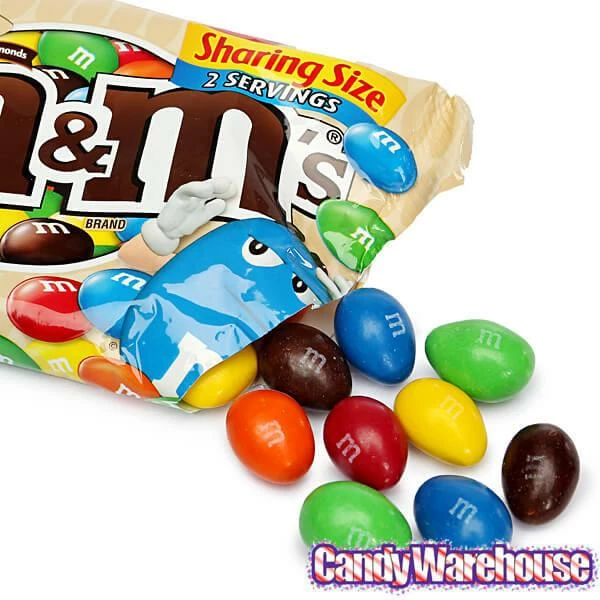M&M's Candy King Size Packs - Almond: 18-Piece Box 3 M&M's Candy King Size Packs - Almond: 18-Piece Box - Image 3