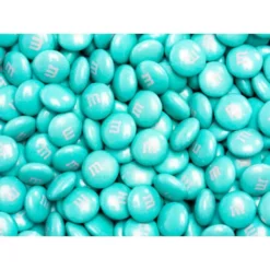 M&M's Milk Chocolate Candy - Aqua: 5LB Bag