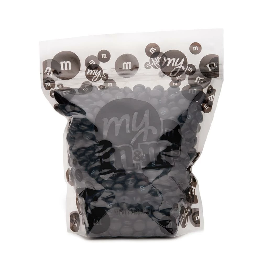 M&M's Milk Chocolate Candy - Black: 2LB Bag 1 M&M's Milk Chocolate Candy - Black: 2LB Bag