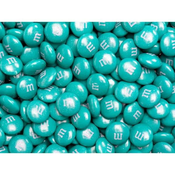 M&M's Milk Chocolate Candy - Teal: 5LB Bag 1 M&M's Milk Chocolate Candy - Teal: 5LB Bag