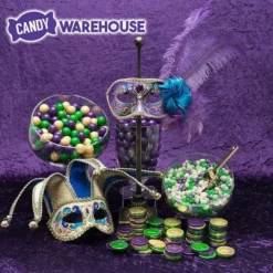 Mardi Gras Chocolate Coins Candy: 60-Piece Bag -CANDY WAREHOUSE Sales mardi gras chocolate coins candy 60 piece bag candy warehouse 5