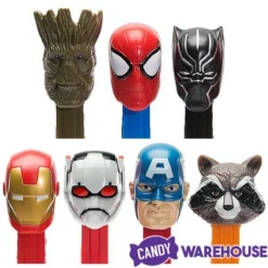 Marvel Avengers PEZ Candy Packs: 12-Piece Display 5 Marvel Avengers PEZ Candy Packs: 12-Piece Display -CANDY WAREHOUSE Sales marvel avengers pez candy packs 12 piece display candy warehouse 3