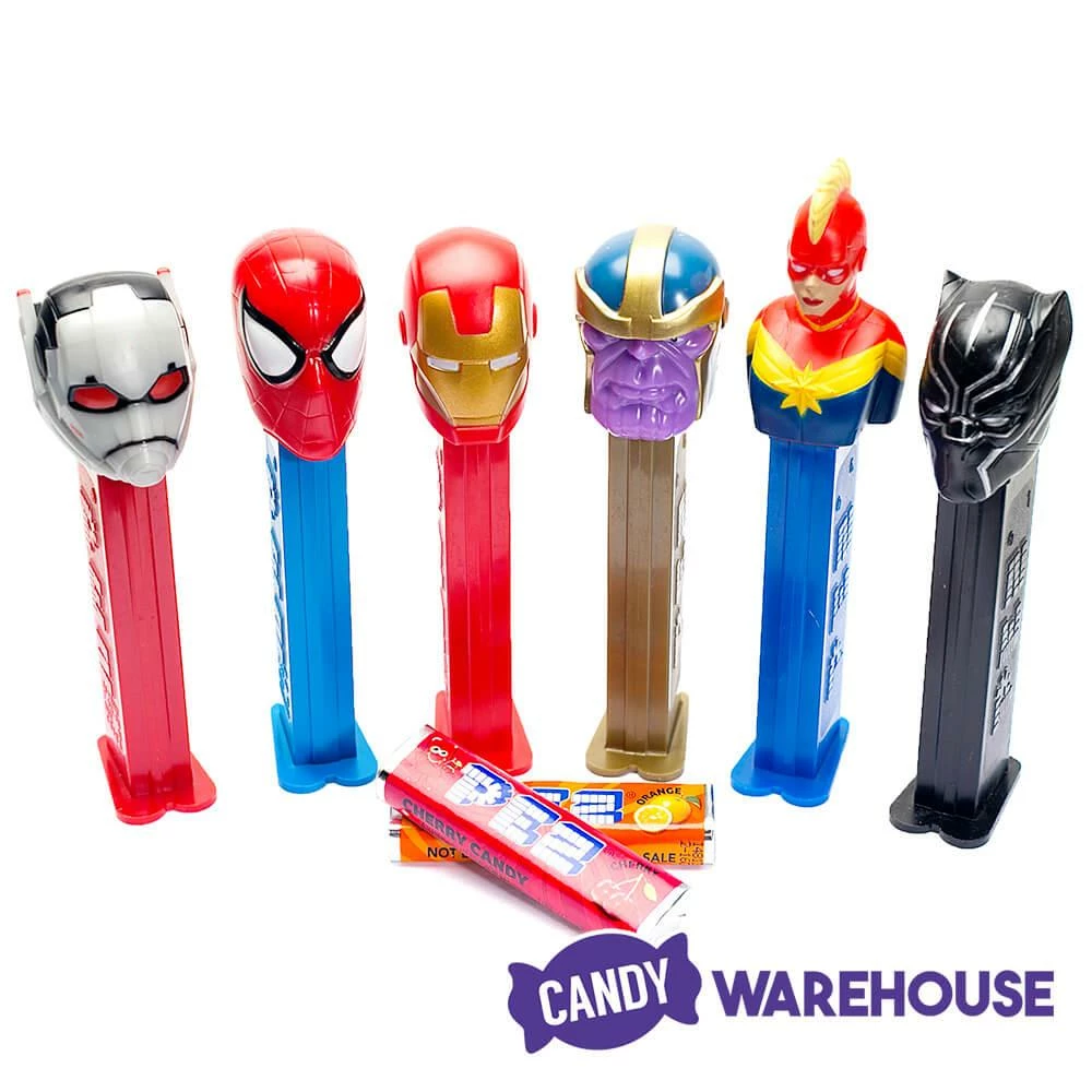Marvel PEZ Candy Packs: 12-Piece Display 2 Marvel PEZ Candy Packs: 12-Piece Display - Image 2