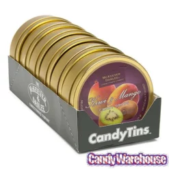 McKeever & Danlee Bon Bons Candy Tins - Mango & Kiwi: 6-Piece Box -CANDY WAREHOUSE Sales mckeever and danlee bon bons candy tins mango and kiwi 6 piece box candy warehouse 3