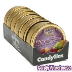 McKeever & Danlee Bon Bons Candy Tins - Mixed Fruit: 6-Piece Box -CANDY WAREHOUSE Sales mckeever and danlee bon bons candy tins mixed fruit 6 piece box candy warehouse 3