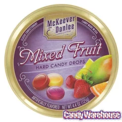 McKeever & Danlee Bon Bons Candy Tins - Mixed Fruit: 6-Piece Box -CANDY WAREHOUSE Sales mckeever and danlee bon bons candy tins mixed fruit 6 piece box candy warehouse 4