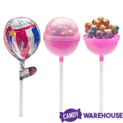 Mega Lollipops Giant Suckers: 6-Piece Display 12 Mega Lollipops Giant Suckers: 6-Piece Display -CANDY WAREHOUSE Sales mega lollipops giant suckers 6 piece display candy warehouse 6