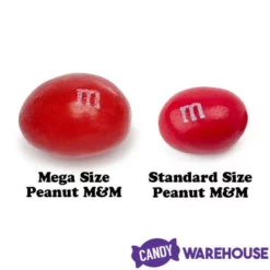 Mega M&M's Candy - Peanut: 9.6-Ounce Bag -CANDY WAREHOUSE Sales mega mandm s candy peanut 9 6 ounce bag candy warehouse 4