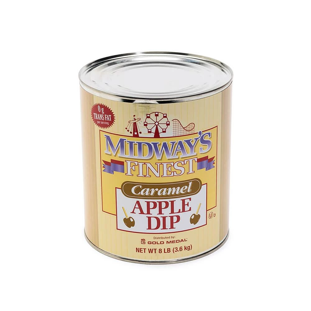 Midway's Finest Caramel Apple Dip: 8LB Can 1 Midway's Finest Caramel Apple Dip: 8LB Can