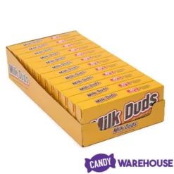 Milk Duds Candy 5-Ounce Packs: 12-Piece Box 7 Milk Duds Candy 5-Ounce Packs: 12-Piece Box -CANDY WAREHOUSE Sales milk duds candy 5 ounce packs 12 piece box candy warehouse 4