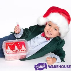 Mini Candy Canes - Red And White: 100-Piece Tub 9 Mini Candy Canes - Red And White: 100-Piece Tub -CANDY WAREHOUSE Sales mini candy canes red and white 100 piece tub candy warehouse 3