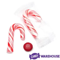 Mini Candy Canes - Red And White: 100-Piece Tub 12 Mini Candy Canes - Red And White: 100-Piece Tub -CANDY WAREHOUSE Sales mini candy canes red and white 100 piece tub candy warehouse 6