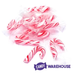 Mini Candy Canes - Red And White: 45-Piece Jar 12 Mini Candy Canes - Red And White: 45-Piece Jar -CANDY WAREHOUSE Sales mini candy canes red and white 45 piece jar candy warehouse 4