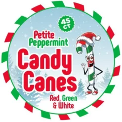Mini Candy Canes - Red, Green, And White: 45-Piece Jar -CANDY WAREHOUSE Sales mini candy canes red green and white 45 piece jar candy warehouse 5