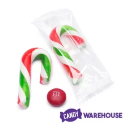 Mini Candy Canes - Red, Green, And White: 45-Piece Jar -CANDY WAREHOUSE Sales mini candy canes red green and white 45 piece jar candy warehouse 7