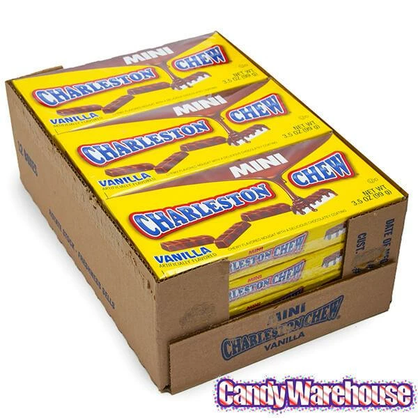 Mini Charleston Chews Candy 3.5-Ounce Packs: 12-Piece Box 2 Mini Charleston Chews Candy 3.5-Ounce Packs: 12-Piece Box - Image 2