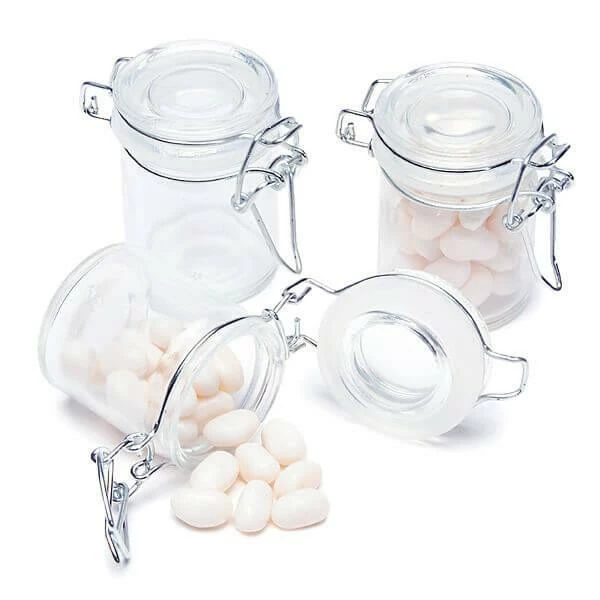 Mini Glass Favor Jars - 1.25-Ounce Canning Jar With Swing Top: 12-Piece Set 1 Mini Glass Favor Jars - 1.25-Ounce Canning Jar With Swing Top: 12-Piece Set