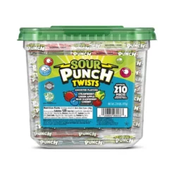 Mini Sour Punch Twists - Wrapped: 210-Piece Tub -CANDY WAREHOUSE Sales mini sour punch twists wrapped 210 piece tub candy warehouse 5
