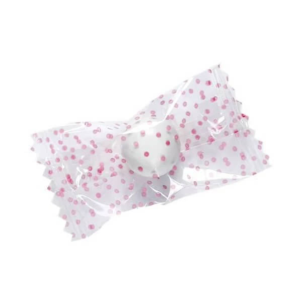 Mint Balls In Pink Dots Wrappers: 1000-Piece Case 1 Mint Balls In Pink Dots Wrappers: 1000-Piece Case