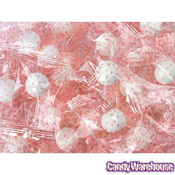 Mint Balls In Pink Dots Wrappers: 1000-Piece Case 2 Mint Balls In Pink Dots Wrappers: 1000-Piece Case - Image 2