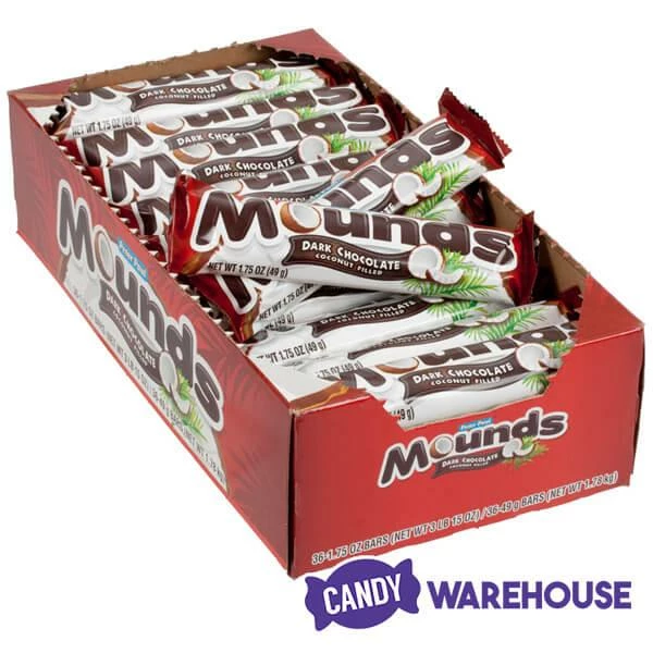 Mounds Candy Bars: 36-Piece Box 4 Mounds Candy Bars: 36-Piece Box - Image 4