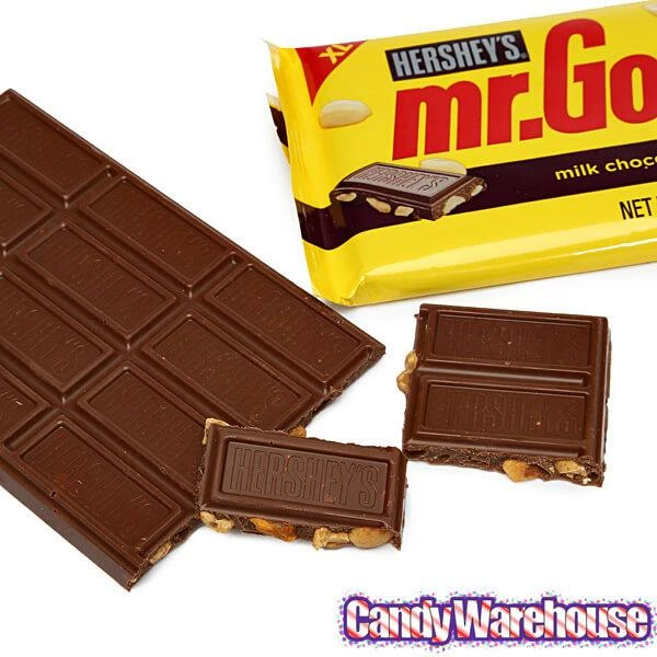 Mr. Goodbar Chocolate 4.4-Ounce Jumbo Candy Bars: 12-Piece Box 2 Mr. Goodbar Chocolate 4.4-Ounce Jumbo Candy Bars: 12-Piece Box - Image 2