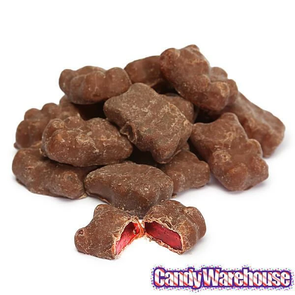 Muddy Bears Chocolate Covered Gummi Bears Theater Size Packs: 12-Piece Box 2 Muddy Bears Chocolate Covered Gummi Bears Theater Size Packs: 12-Piece Box - Image 2