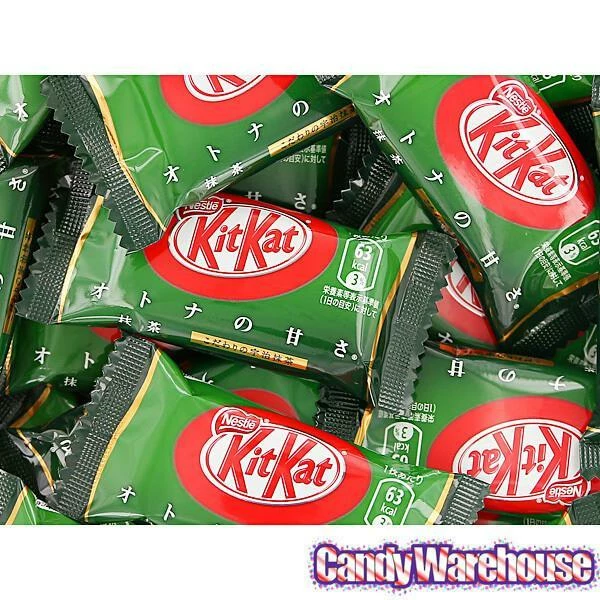 Nestle Kit Kat Snack Size Packs - Green Tea: 12-Piece Bag 2 Nestle Kit Kat Snack Size Packs - Green Tea: 12-Piece Bag - Image 2