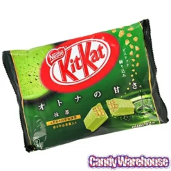 Nestle Kit Kat Snack Size Packs - Green Tea: 12-Piece Bag 5 Nestle Kit Kat Snack Size Packs - Green Tea: 12-Piece Bag -CANDY WAREHOUSE Sales nestle kit kat snack size packs green tea 12 piece bag candy warehouse 3