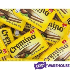 Nutresa Cremino Bicolore Hazelnut Flavored Cocoa Praline Candy Bars: 24-Piece Pack -CANDY WAREHOUSE Sales nutresa cremino bicolore hazelnut flavored cocoa praline candy bars 24 piece pack candy warehouse 3