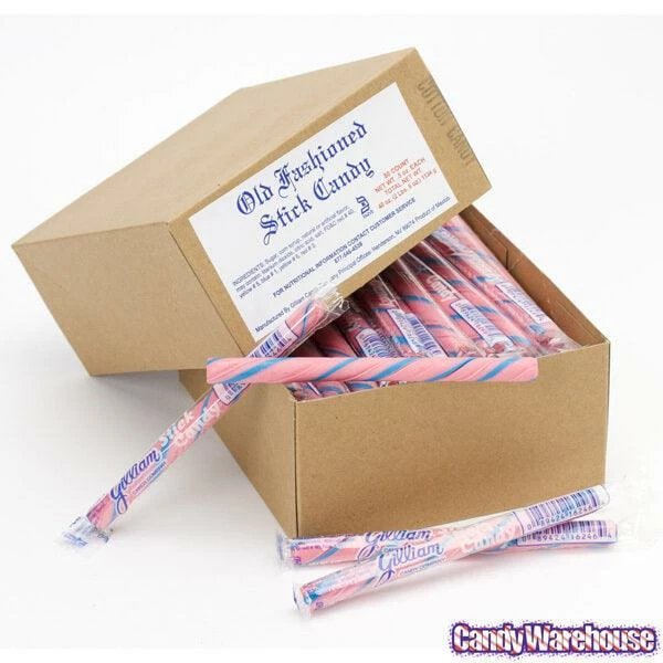 Old Fashioned Hard Candy Sticks - Cotton Candy: 80-Piece Box 4 Old Fashioned Hard Candy Sticks - Cotton Candy: 80-Piece Box - Image 4