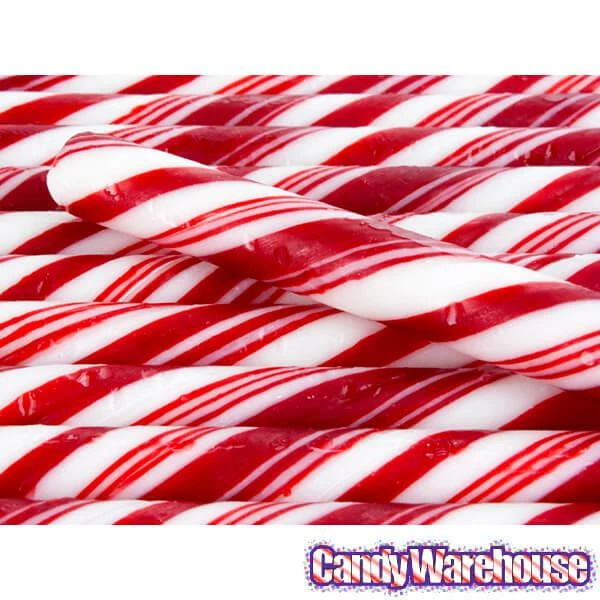 Old Fashioned Hard Candy Sticks - Peppermint: 80-Piece Box 2 Old Fashioned Hard Candy Sticks - Peppermint: 80-Piece Box - Image 2