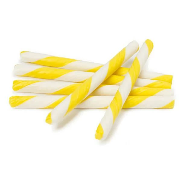 Old Fashioned Hard Candy Sticks - Pina Colada: 80-Piece Box 1 Old Fashioned Hard Candy Sticks - Pina Colada: 80-Piece Box